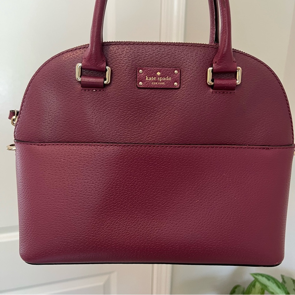 Kate Spade New York Grove Street Carli Satchel Bag/Purse w Long Adjustable Strap